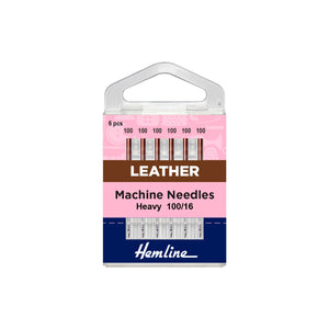 Aguja Máquina Leather 100/16 6 Un