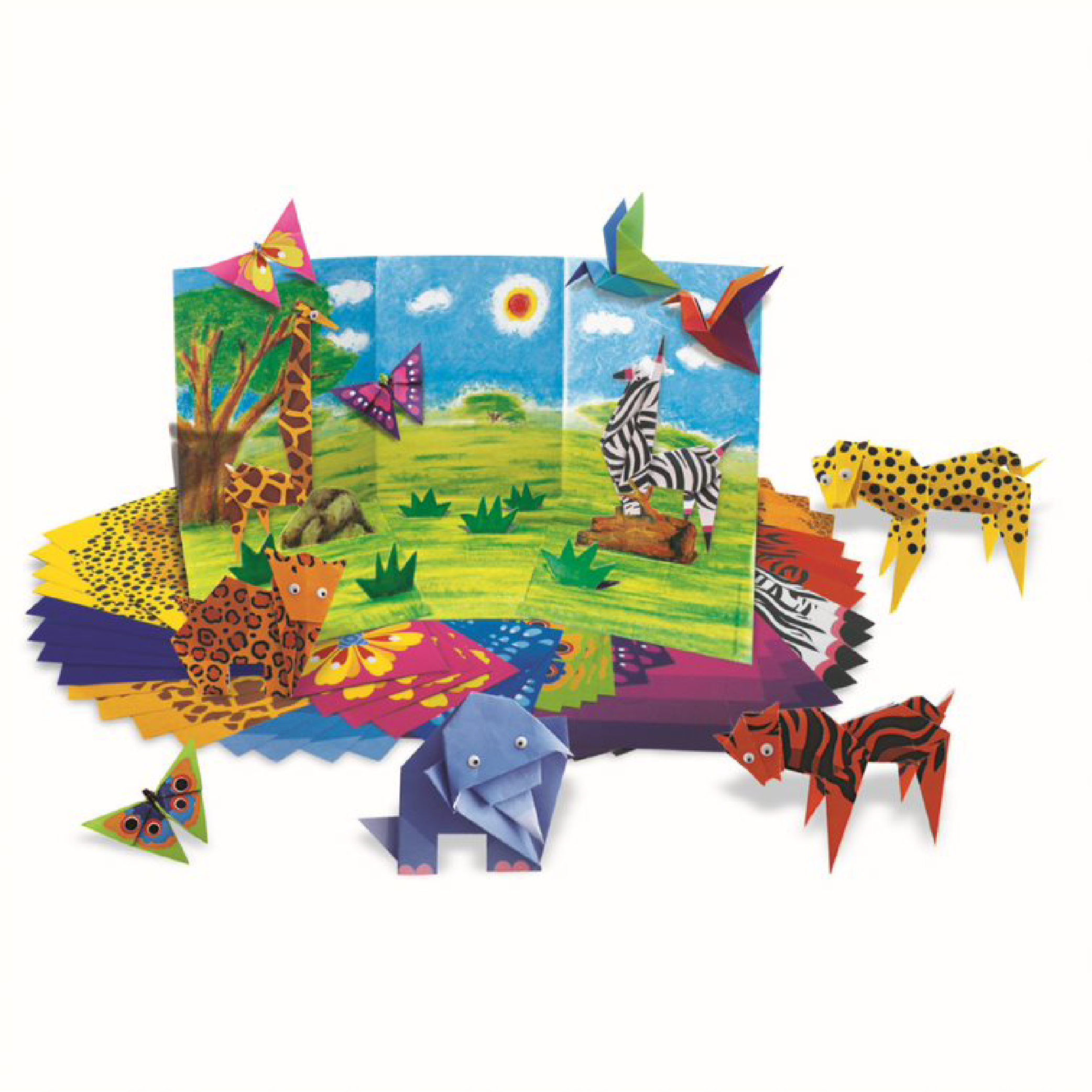 Kit Origami Animales Zoo