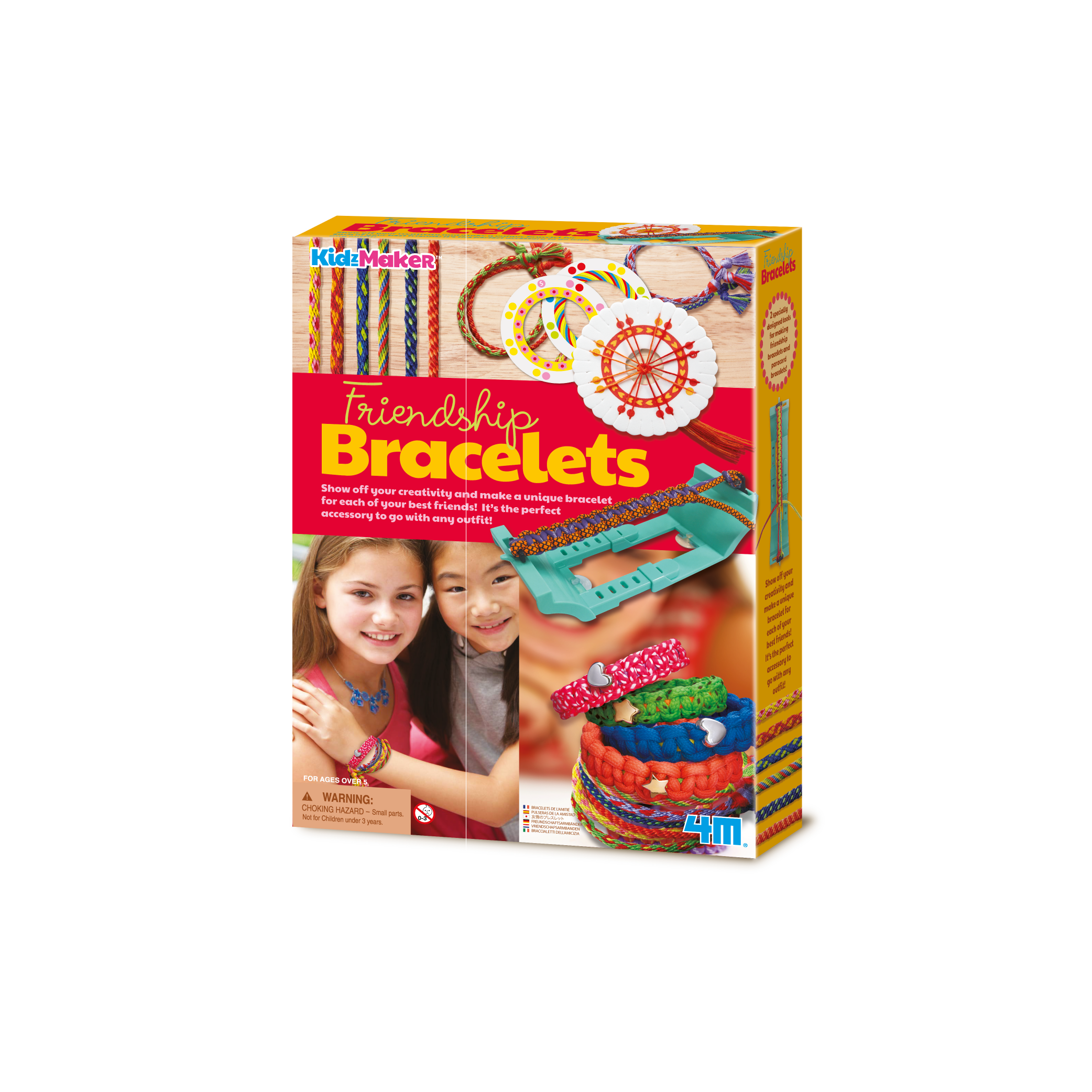 Kit Manualidades Brazaletes Amistad