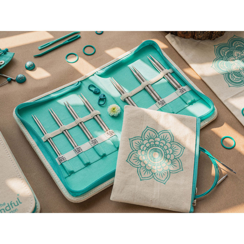 Set Palillos Intercambiables 10 cm Mindful Kindness - KnitPro