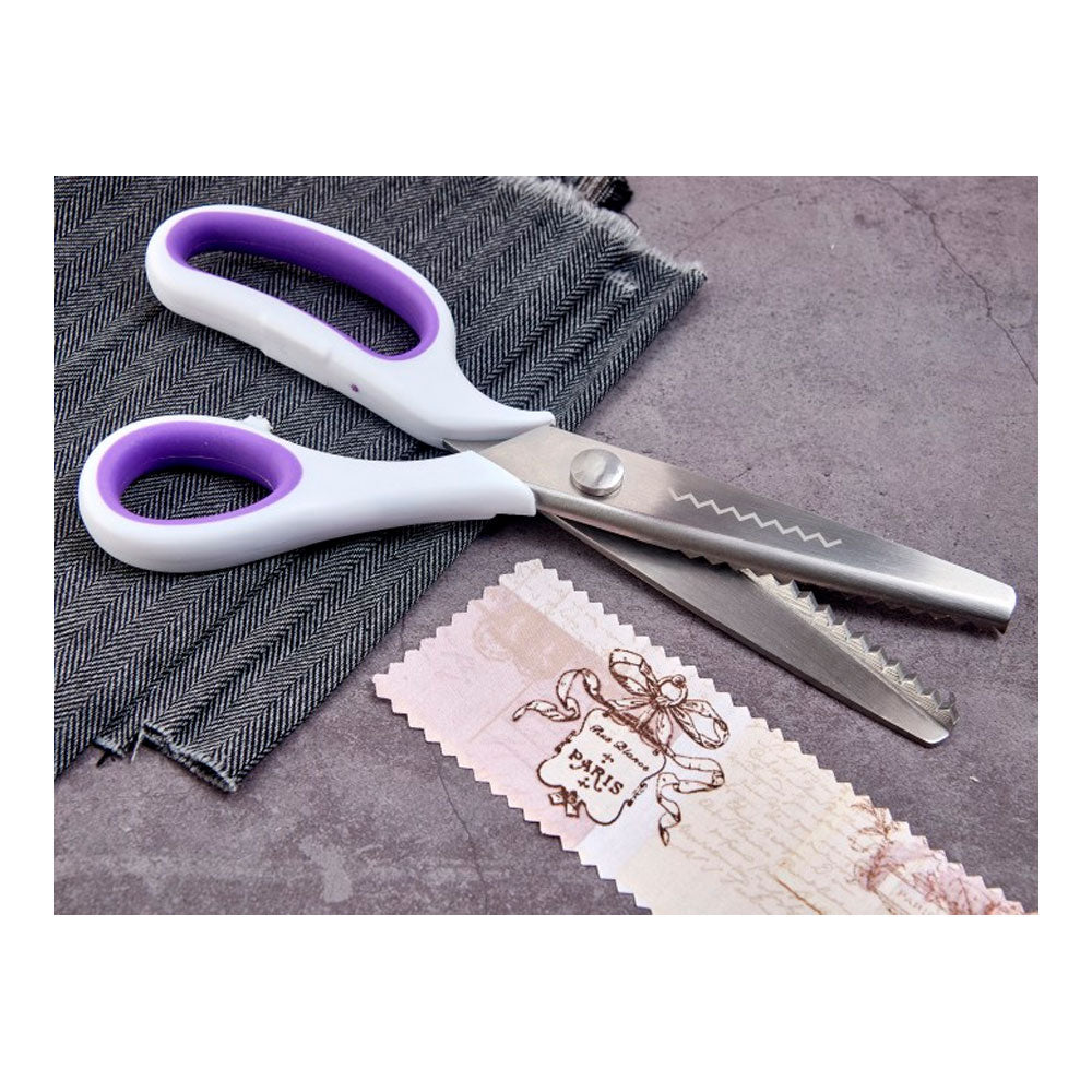 Tijera Zigzag / Ondas / Escaleras Soft Grip