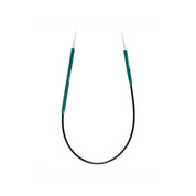 Palillo Circular Asimétrico Zing 25 cm - Knit Pro