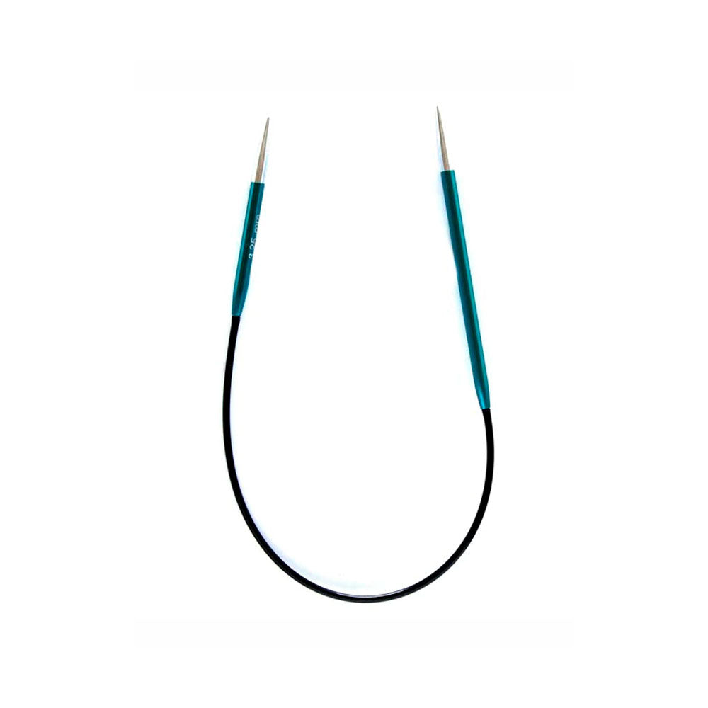 Palillo Circular Asimétrico Zing 25 cm - Knit Pro