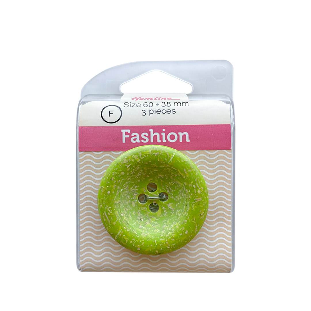 Botón Plástico Maxi Redondo 38mm