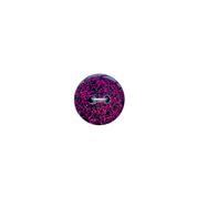 Botón Plástico Redondo Glitter 14MM 8UN