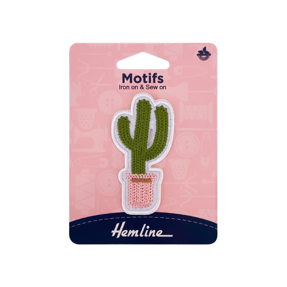 Parche Iron-On Cactus 2 6.9 x 3.6CM