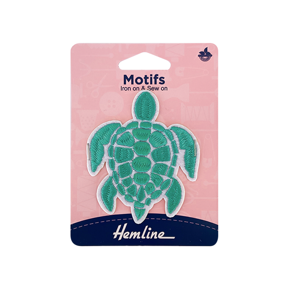 Parche Iron-On Tortuga 7.6x6.6CM