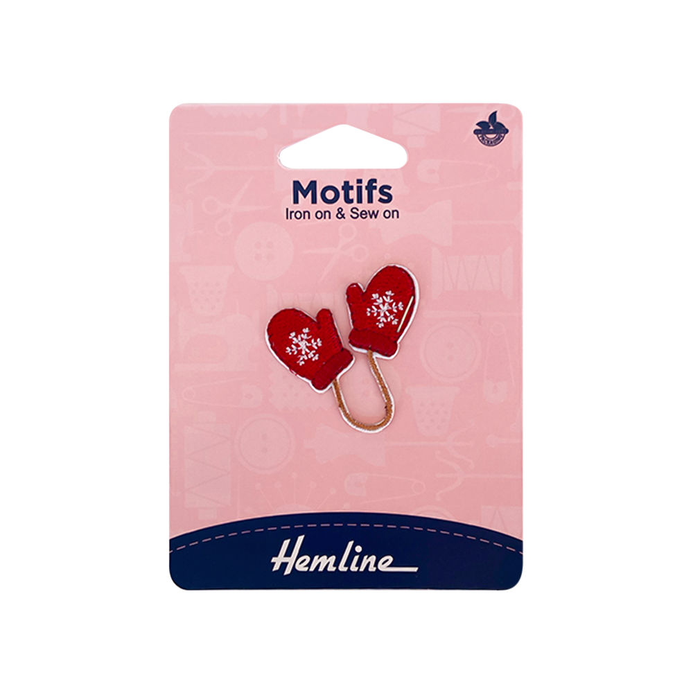 Parche Iron-On Mitones 4x4CM