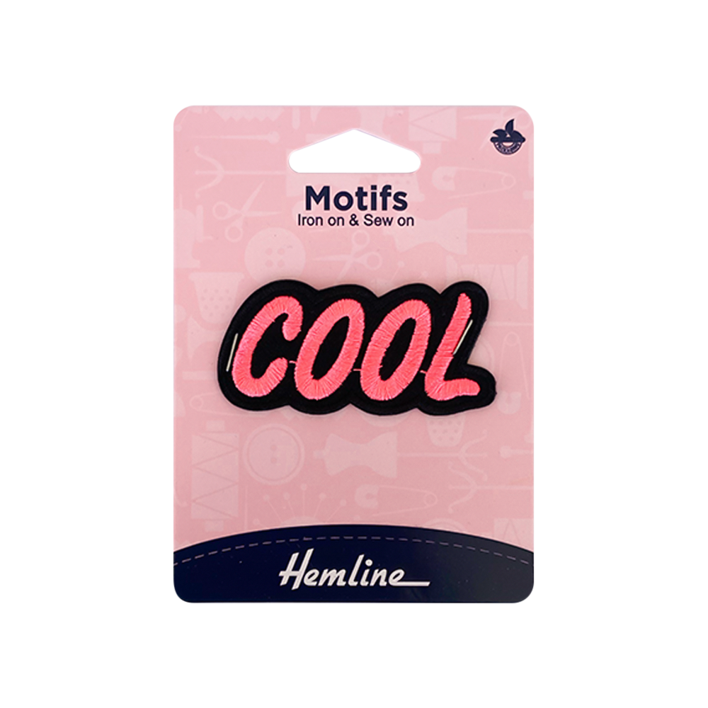 Parche Iron-On Cool 2.8x5.9CM
