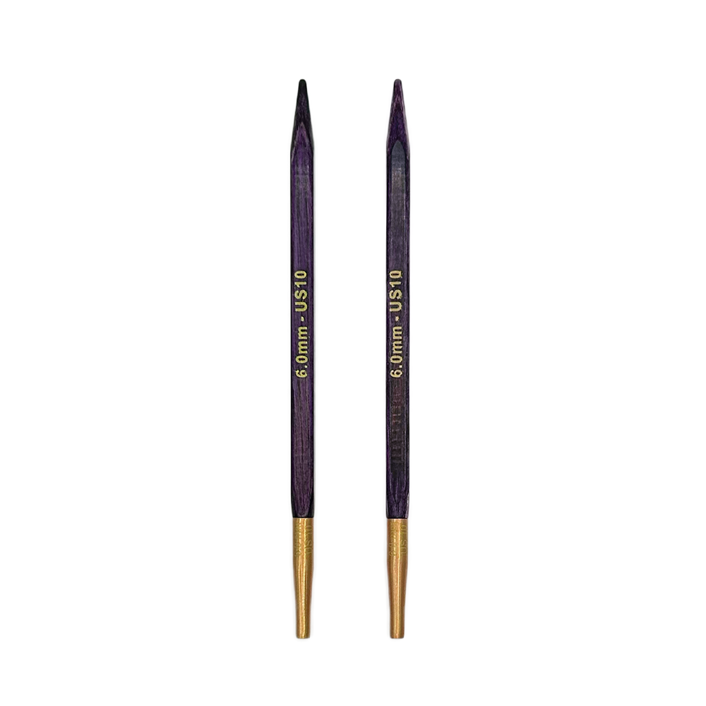 Palillo Intercambiable Cubics Lavander Knit Pro