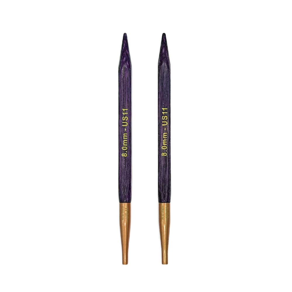 Palillo Intercambiable Cubics Lavander Knit Pro