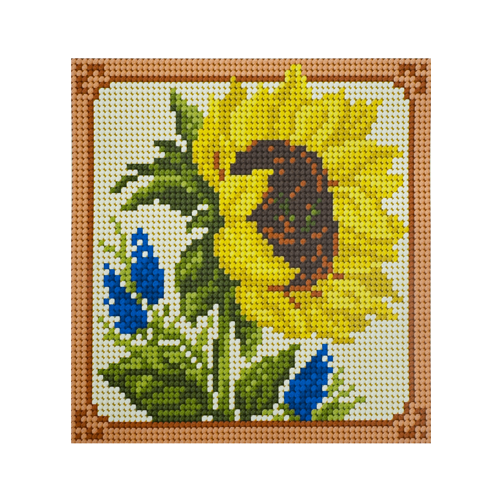 Esterilla Girasol 15x15