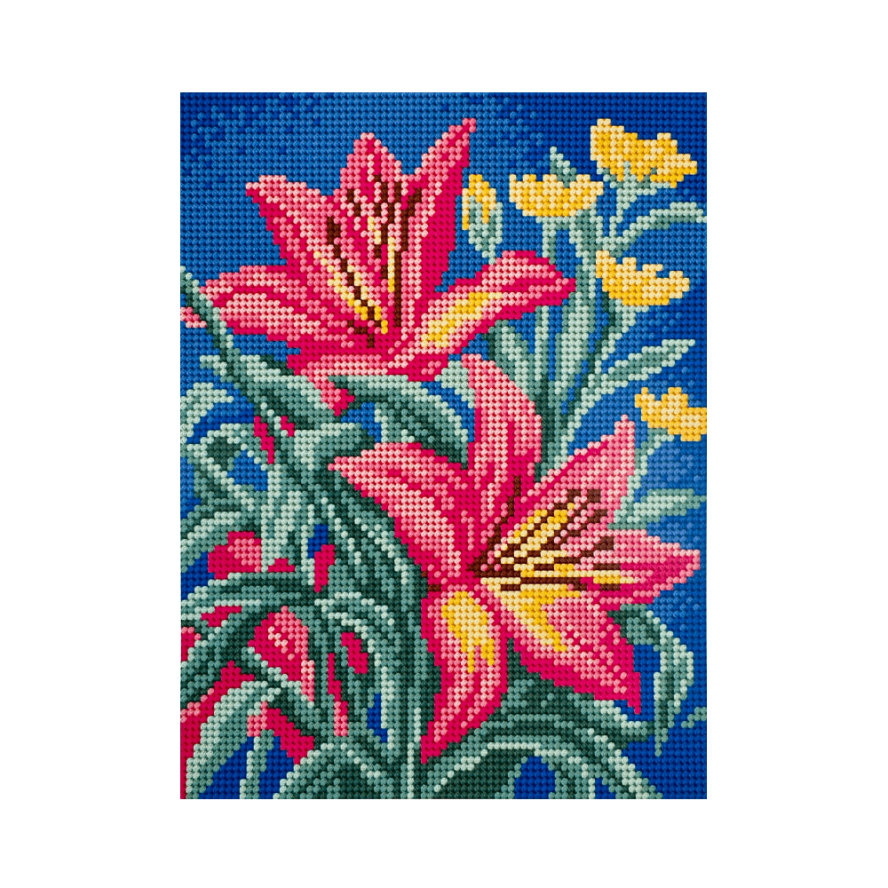 Esterilla Lirios 18x24