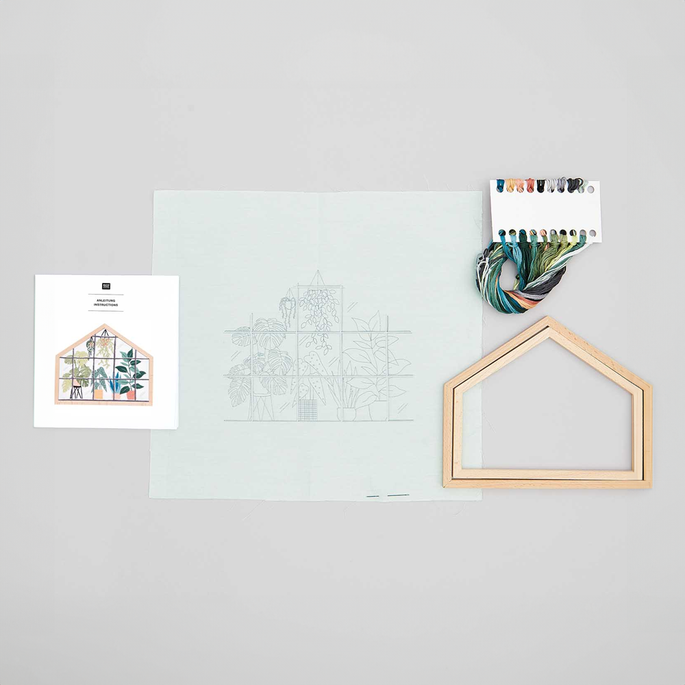 Kit de Bordado Jungla Urbana