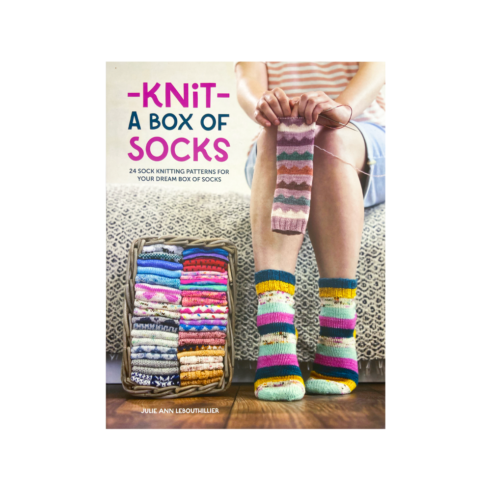 Knit a Box of Socks - Julie Ann Lebouthillier