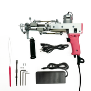 Pistola Tufting 2 en 1 Loop And Cut Rosada