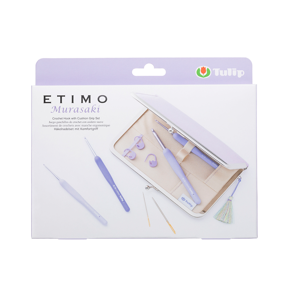 Set de Crochet Etimo Murasaki - Tulip