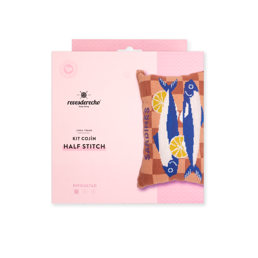 Kit Cojin Half Stitch