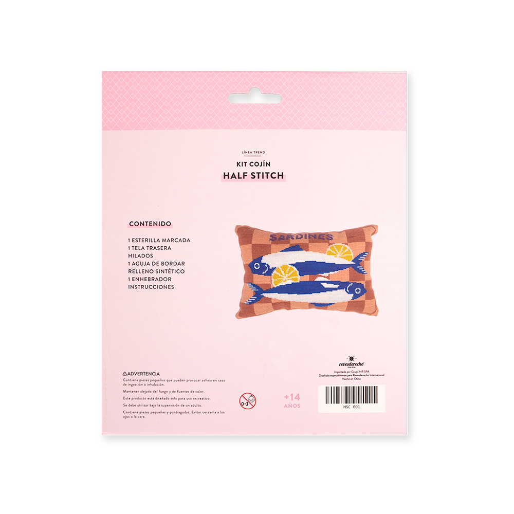Kit Cojin Half Stitch
