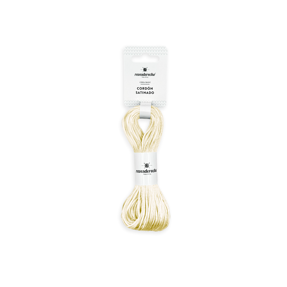 Cordón Satinado 1.5mm 18mts - Revesderecho