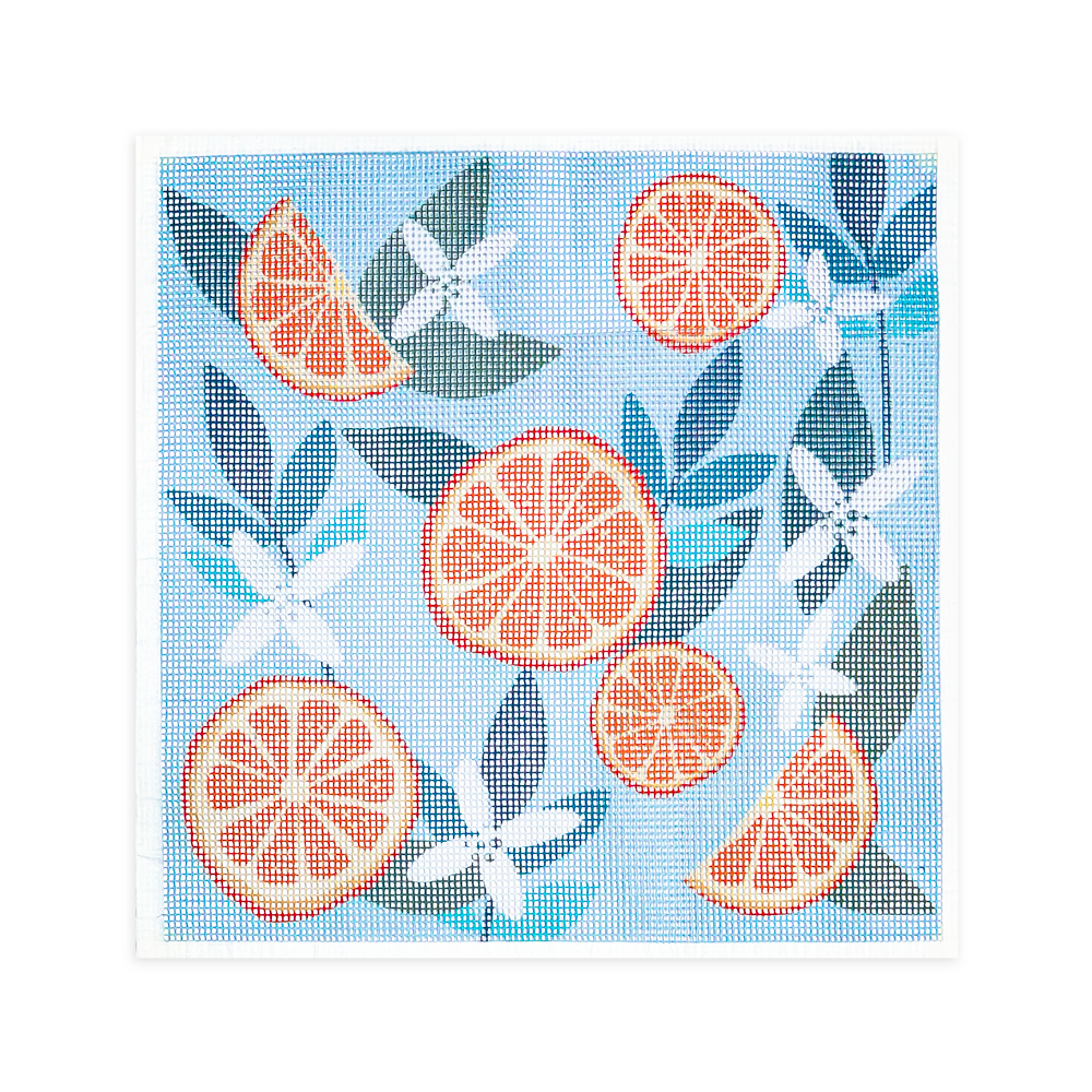 Esterilla Naranjas 40x40 cm