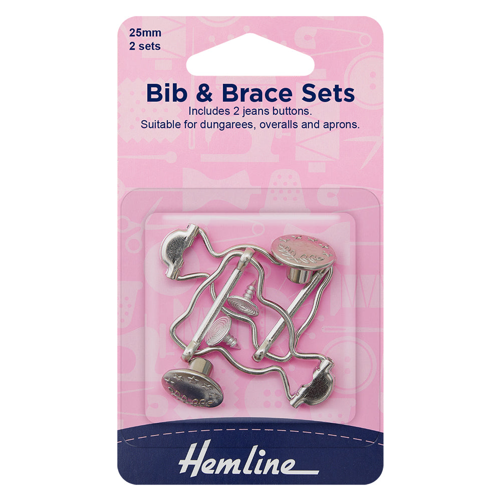 Juego de Hebillas para Jardinera 25 mm 2 Un - Hemline