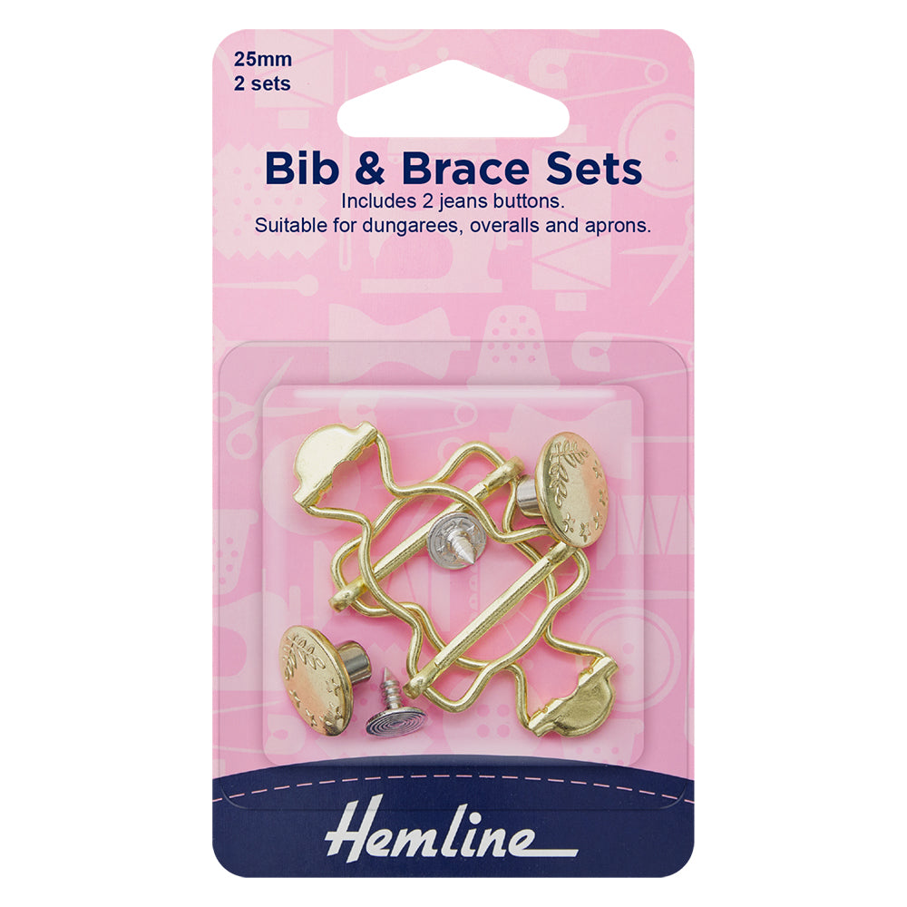 Juego de Hebillas para Jardinera 25 mm 2 Un - Hemline