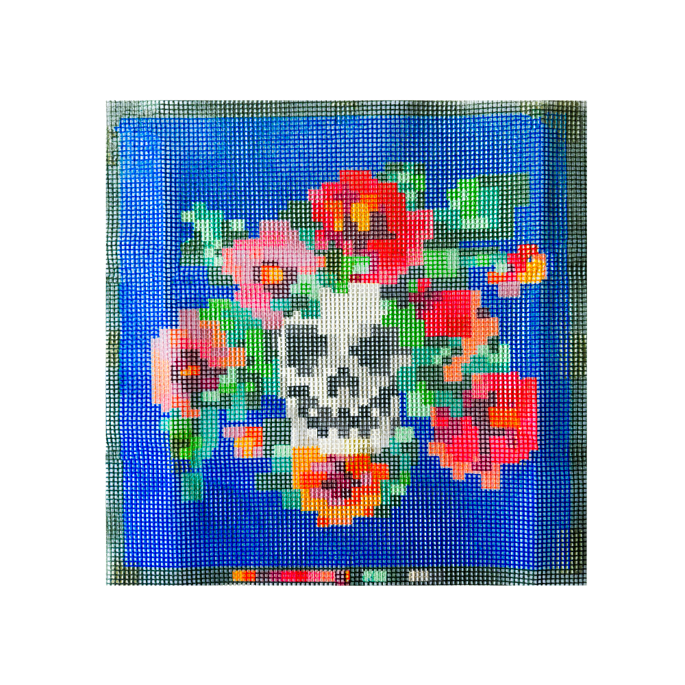 Esterilla Catrina 45x45 I. Jullian