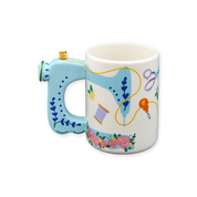 Mug Diseño Máquina de Coser 1 Un