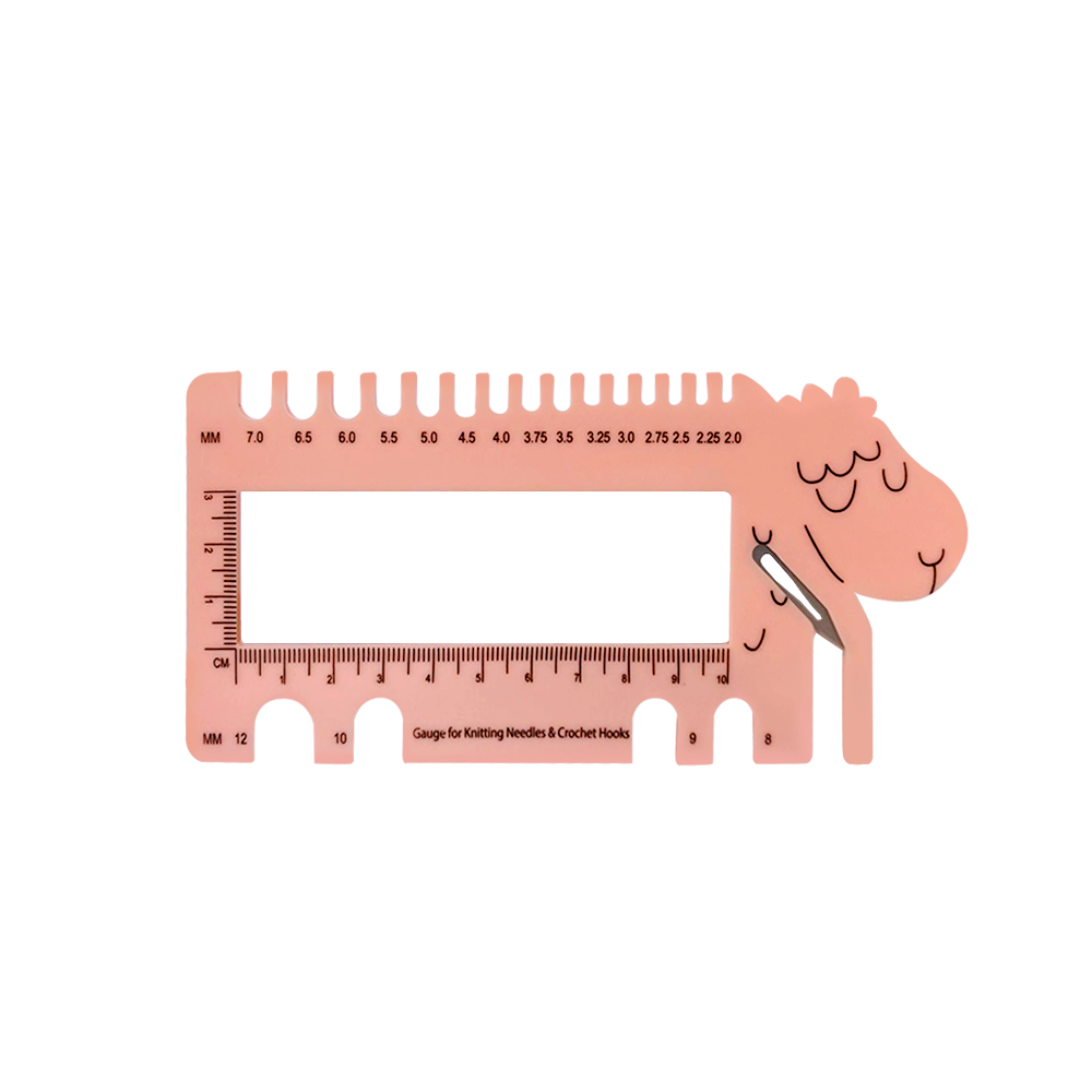 Regla y Medidor de Palillos Oveja - Revesderecho