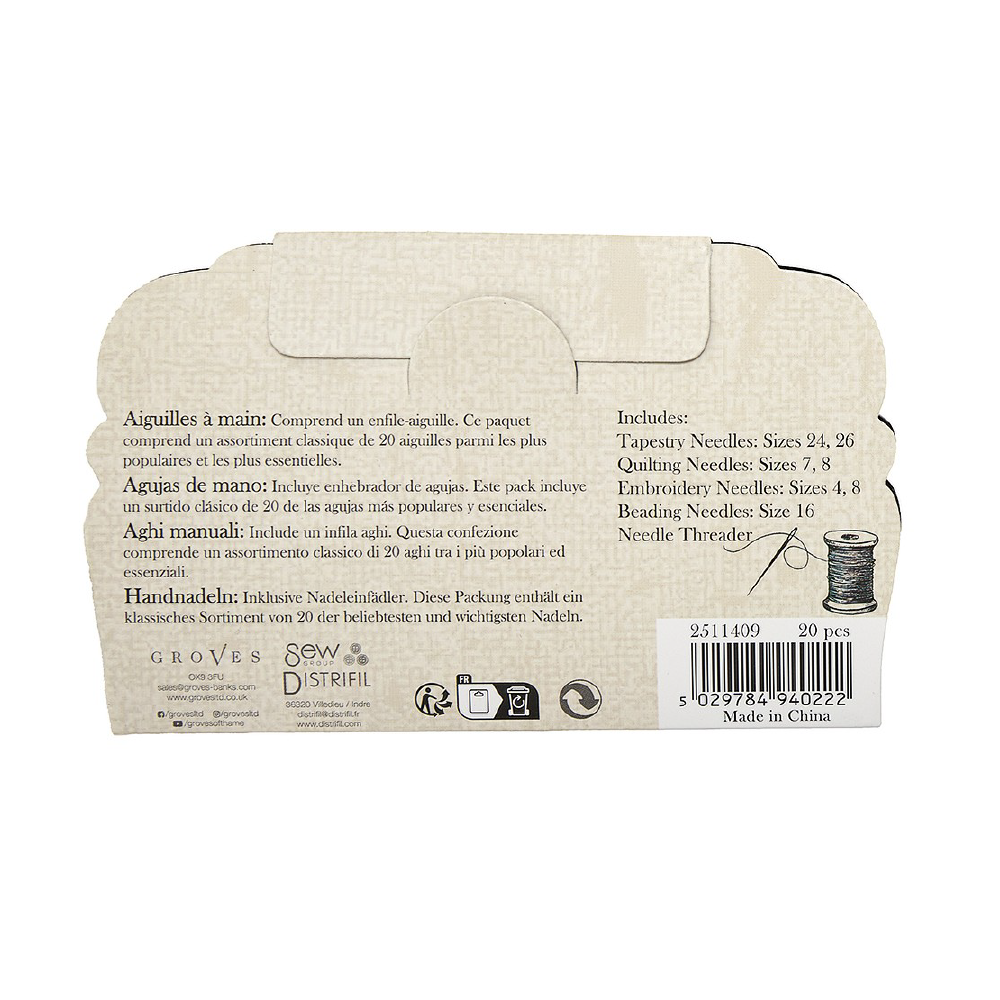 Set de Agujas de Costura Retro - Milward