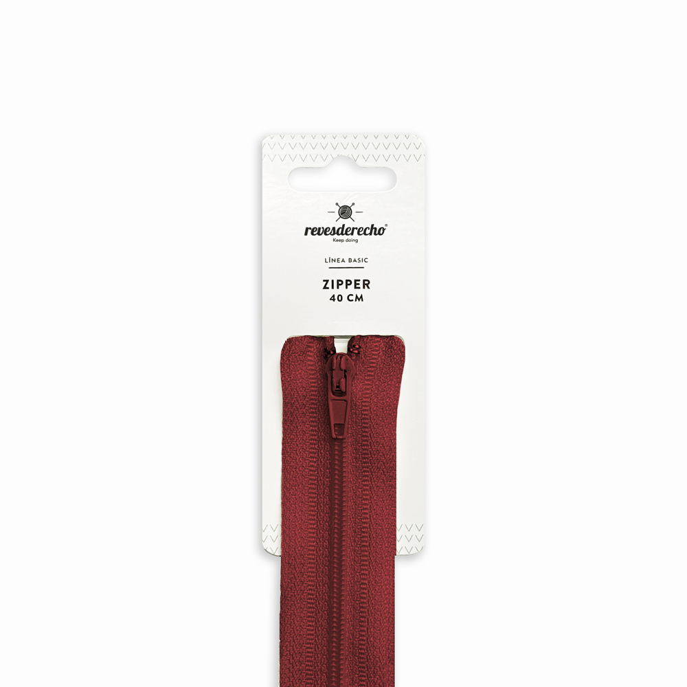 Cierre Nylon #3 40 Cm - Revesderecho