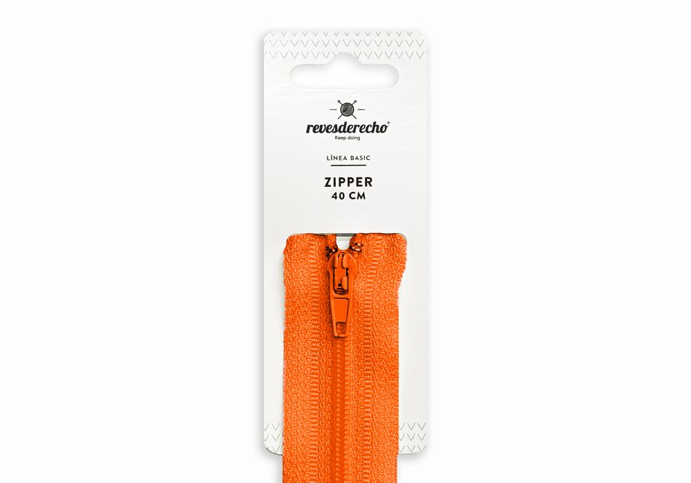 Cierre Nylon #3 40 Cm - Revesderecho