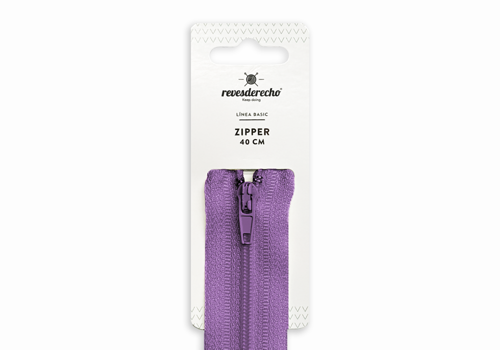 Cierre Nylon #3 40 Cm - Revesderecho