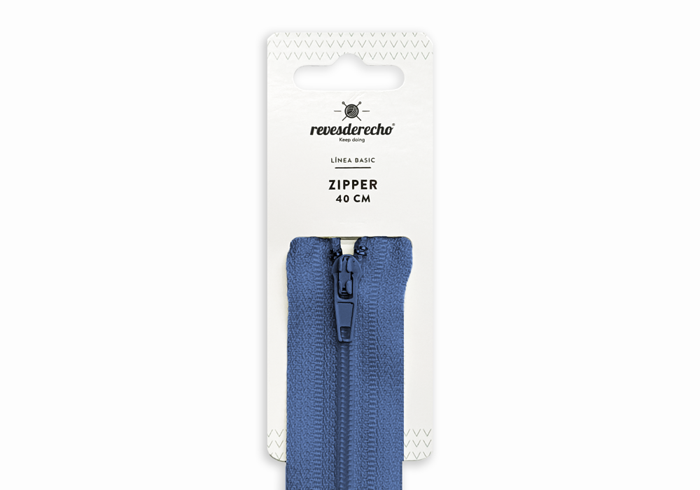 Cierre Nylon #3 40 Cm - Revesderecho