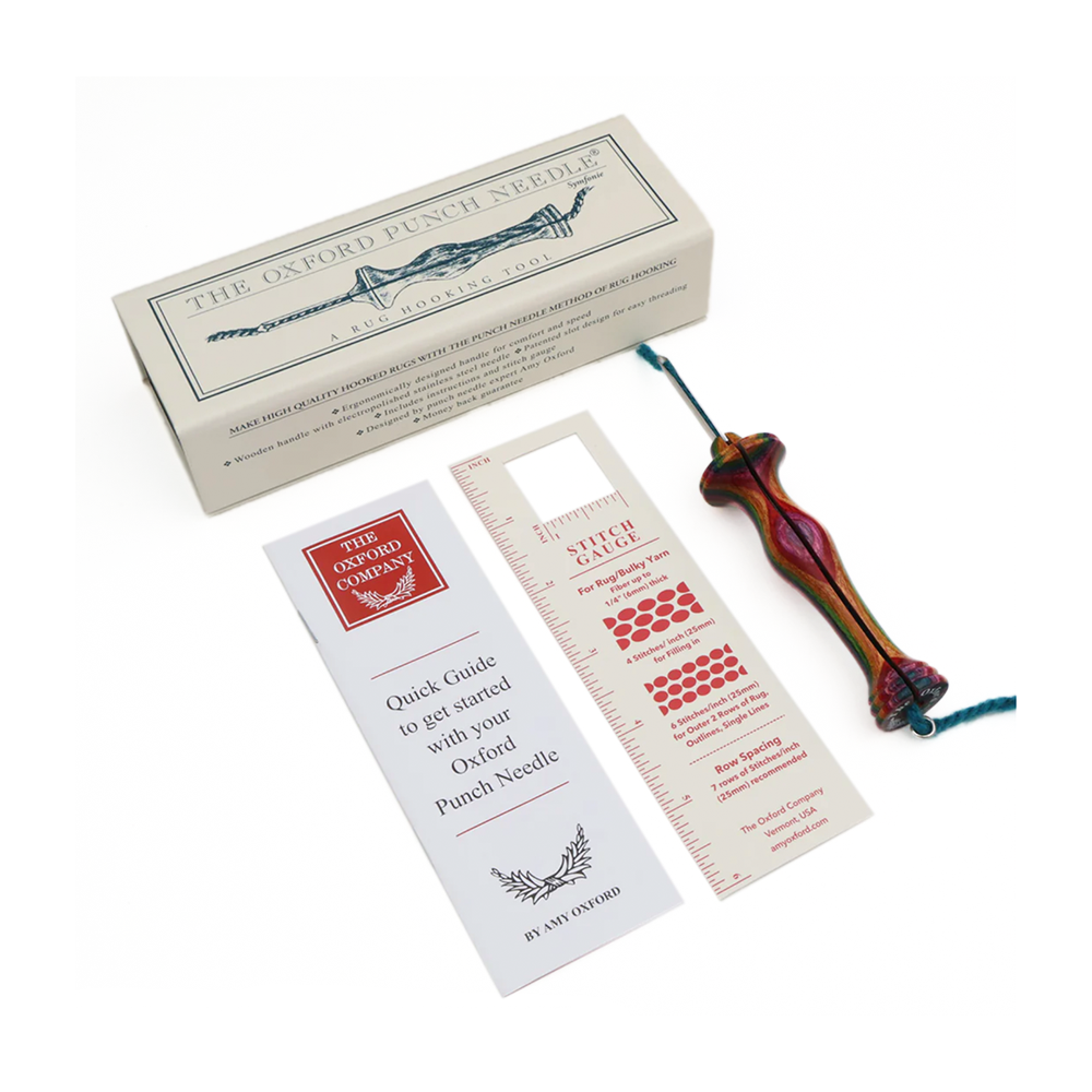 Aguja Punch Needle Symfonie Punta Fina - The Oxford Company