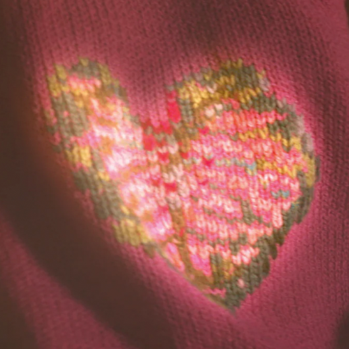 Caladium - Bordado sobre tejido