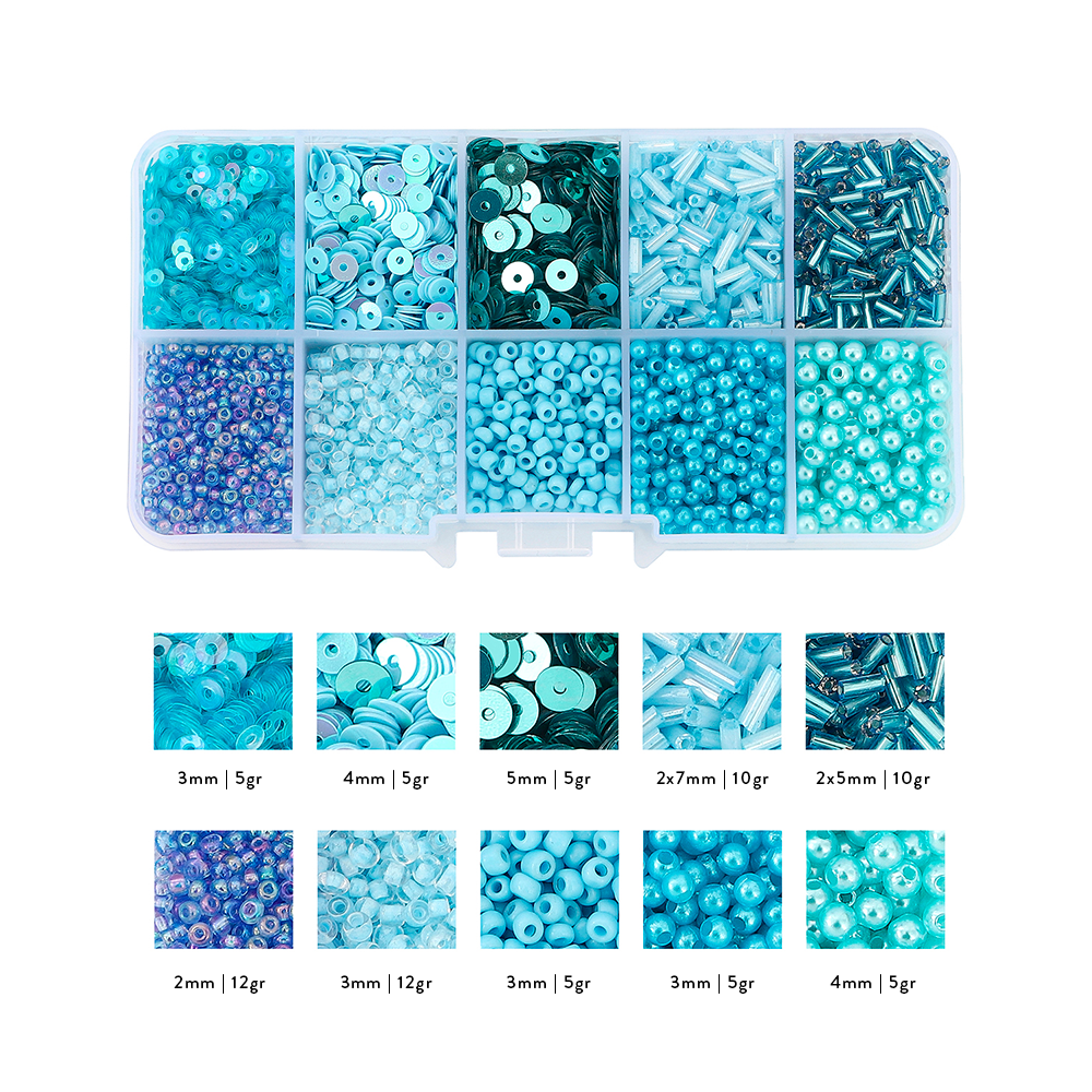 Pack de Mostacillas y Lentejuelas - Revesderecho