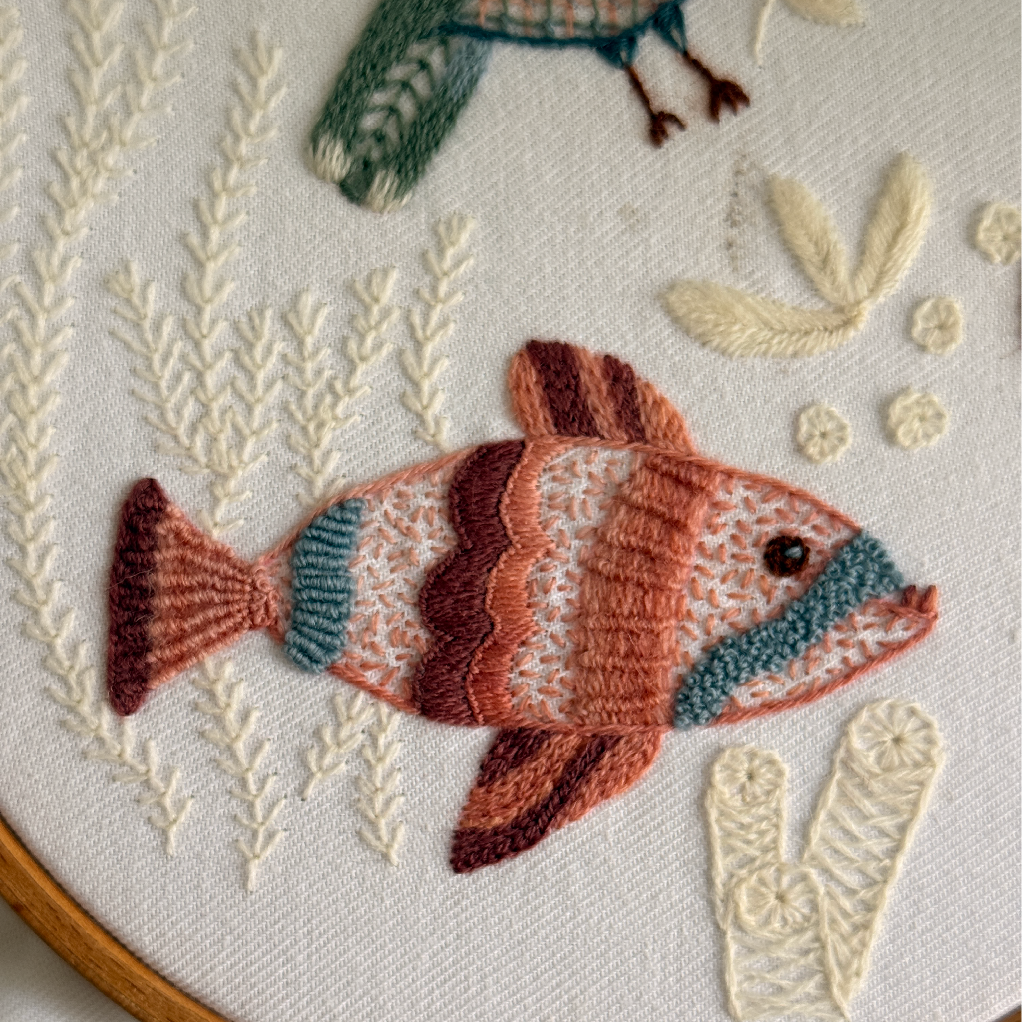 Masterclass Crewelwork por Tatiana Castillo - Mallplaza Dominicos. (Sábado 05.09.26 - 16:00 pm)