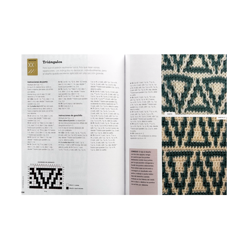 Patrones en Mosaico de Punto y Ganchillo - Anna Nkipirowicz