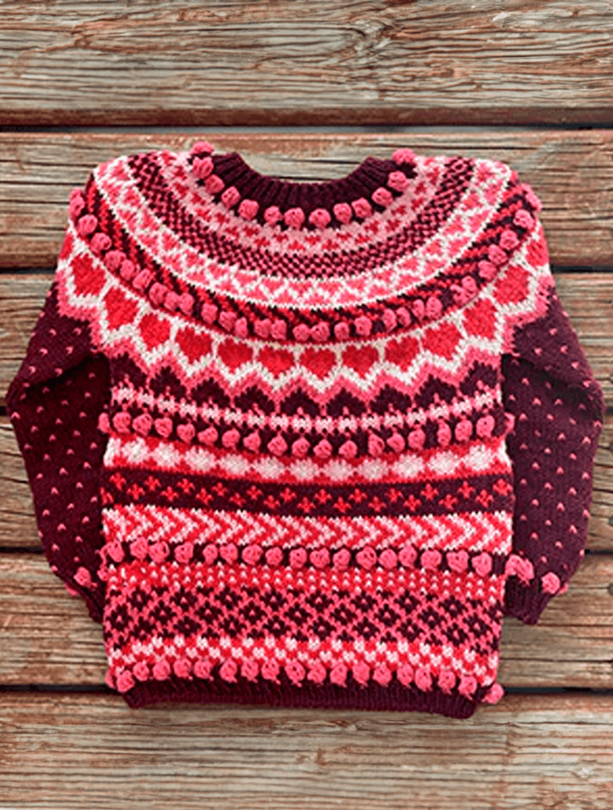 Patron Sweater Glaseado