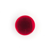 Bot&oacute;n Pl&aacute;stico Redondo Plano Rojo