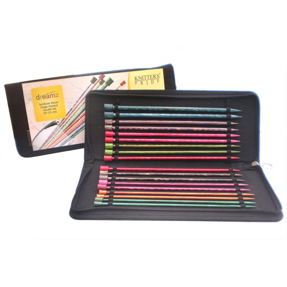 Set Palillos Rectos 25 cm Dreamz Knit Pro