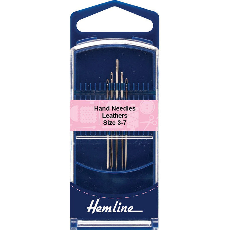 Aguja leather #3-7 Premium Hemline