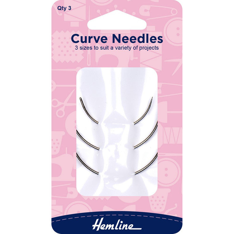 Agujas curvas 3 un Hemline