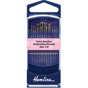 Aguja embroidery #3-9 16 un Hemline