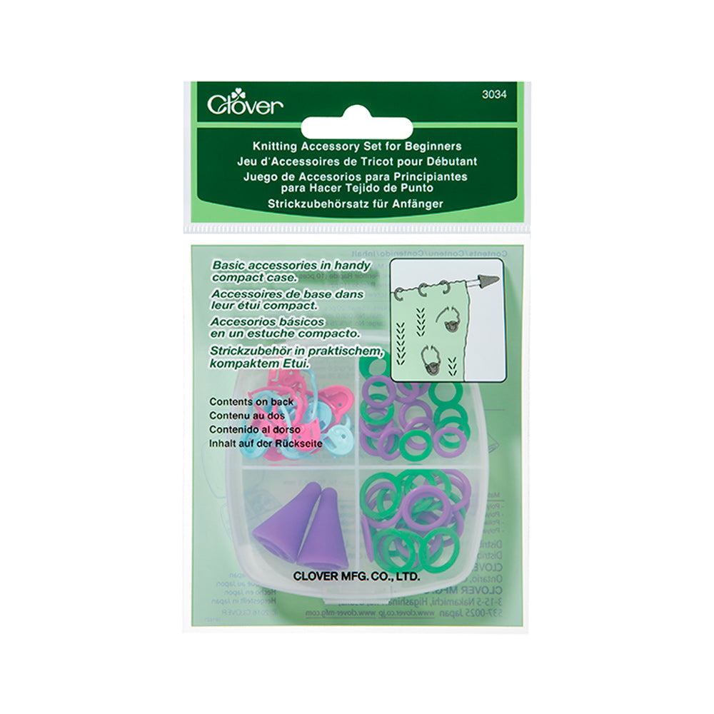 Set de Accesorios de Tejido para Principiantes - Clover