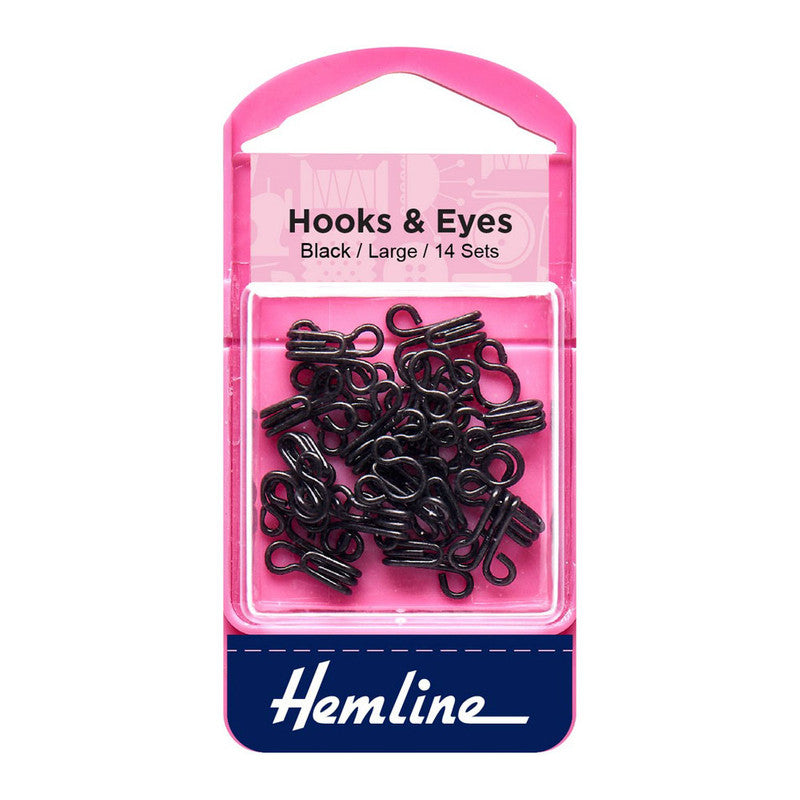 Broche de gancho 14 unidades Hemline