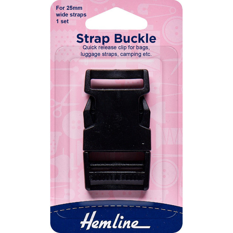 Hebilla correa negra Hemline