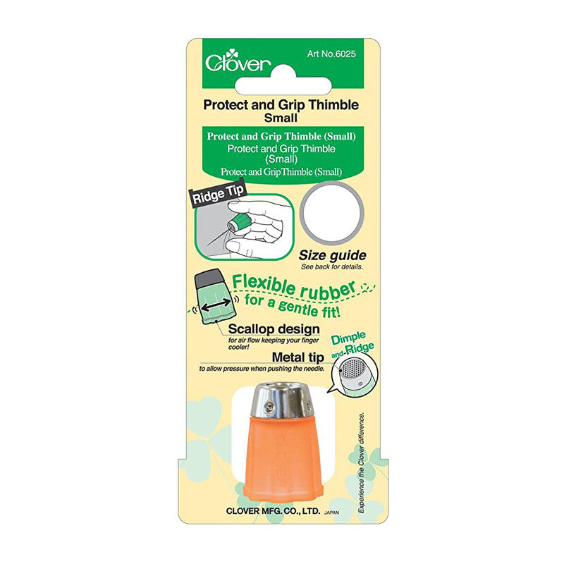 Dedal Goma con Punta Metal